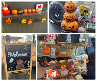 ハロウィン仕様になりました！